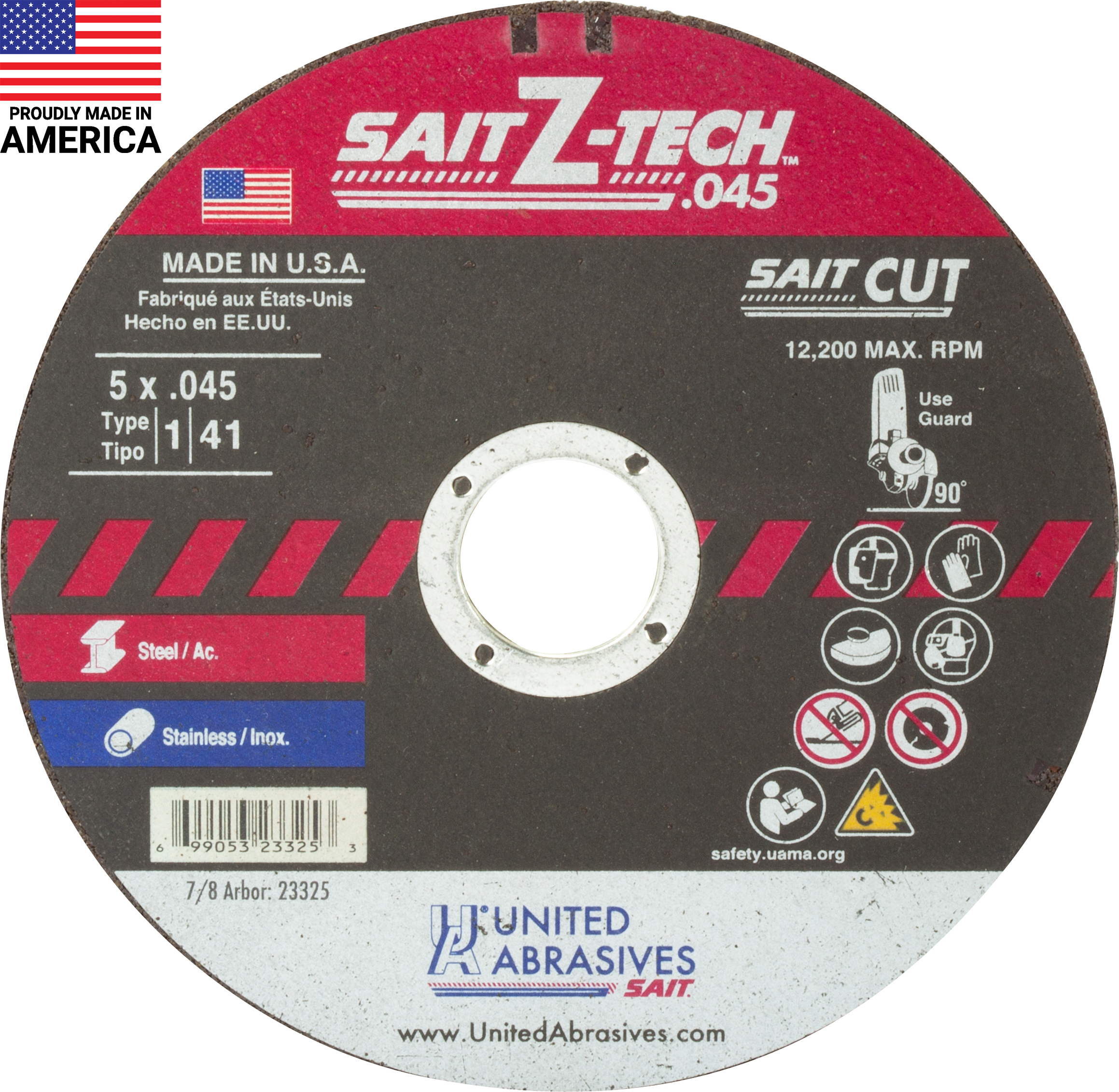 TM 5 X .045 X 7/8 Z-TECH - Cutting Wheels